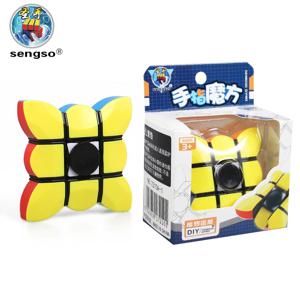 SENGSO Fingertip Gyro Fidget 핸드 스피너 릴렉스 스트레스 장난감 퍼즐 매직 큐브 1x3x3 손가락 속도 트위스트 안티 스트레스 큐브