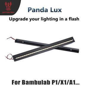 BIGTREETECH Panda Lux LED 라이트 바 업그레이드 키트 Bambulab P1/X1 A1 고휘도 조명 자기 설치 3D 프린터 부품
