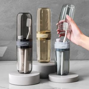 칫솔 여행용 용기 투명 휴대용 칫솔 케이스 야외/출장/여행 액세서리