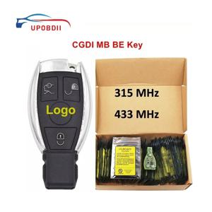 메르세데스 벤츠용 오리지널 CGDI MB CG BE 키, CGDI MB 프로그래머와 함께 작동, 모든 FBS3 및 자동 복구 지지대, 315MHZ, 433MHZ