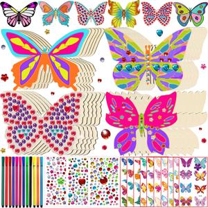 354 나비 공예 세트, 나비 장식, 수제 DIY 생일 선물, DIY 생일 공예 세트