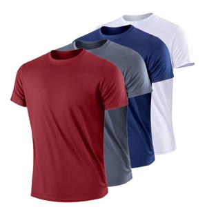 남성용 속건성 경량 아이스 실크 티셔츠 여름용 홈 컴포트 쿨 속옷 스웨트 셔츠용 반소매 베이스 레이어 탑