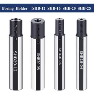 소형 텅스텐 강철 보링 공구 홀더 SHB12 SHB16 SHB20- 4 5 6 7 8 10 12 선반 커터 슬리브 절단 소경 홀더 SHB