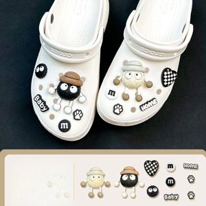 신발 꽃 운동화 보드 신발 뜨거운 판매 분리형 Diy 만화 액세서리 액세서리 하이 센스 신발 버클