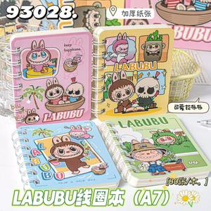 12 Pcs A7 롤오버 코일 도서 학생 작은 노트 일기 휴대용 사무실 메모장 학교로 돌아 가기