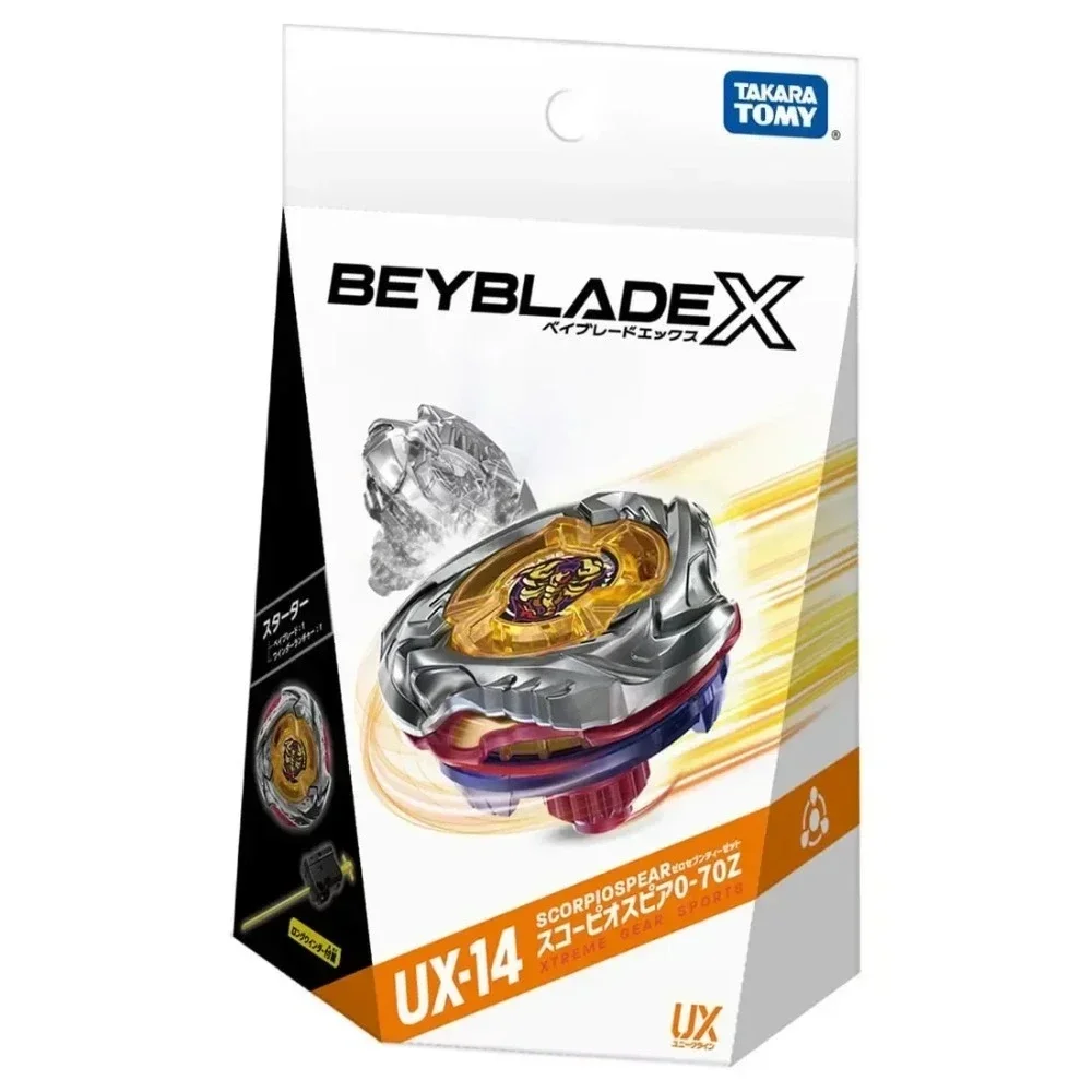 오리지널 다카라 토미 버스트 베이 X UX-14 스타터 스콜피온스피어 0-70Z