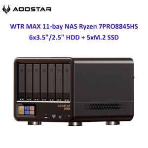 AOOSTAR WTR MAX NAS 미니 PC AMD Ryzen 7 PRO 8845HS 8C/16T 6×3.5