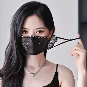 여성용 자외선 차단 마스크, 자외선 차단, 여름 유행 레이스 통기성 3D 눈 보호 페이스 마스크, 다용도 및 세탁 가능