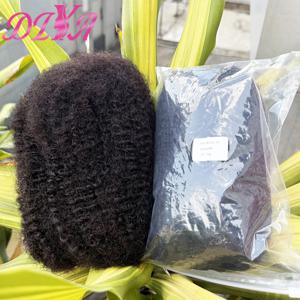 10-18인치 아프로 킨키 벌크 인모 내추럴 컬러 벌크 인모 레미 헤어 번들 브레이딩 헤어 익스텐션용 벌크 헤어