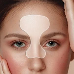 주름 방지 주름 치료를 위한 재사용 가능한 실리콘 얼굴 패치 스킨 케어 패치 피부 회춘 주름은 여성을 위한 것을 감소시킵니다