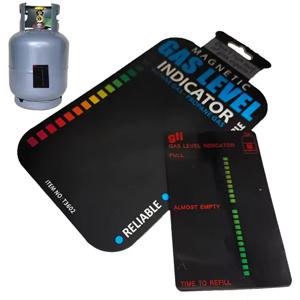 자기 가스 실린더 도구 가스 탱크 레벨 표시기 프로판 부탄 LPG 연료 게이지 캐러밴 병 온도 측정 스틱