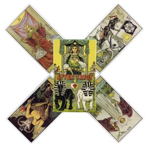 타로 카드 78장 덱 오라클 영어 비전 예측 점술 에디션 보드 게임, 할로윈 및 크리스마스 게임