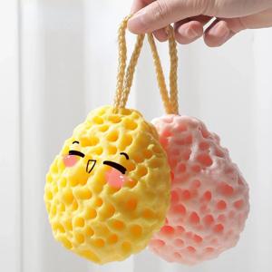 소프트 메쉬 샤워 스폰지 볼 나일론 베이비 청소 브러시 ​​샤워 폼 바디 클리너 엑스 폴리 에이 팅 스크럽 샤워 볼 욕실 제품