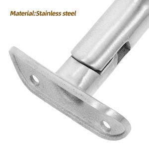 스테인레스 스틸 난간 고정 지지대 내구성 있는 계단 난간 지지대 실내 계단용 세련된 난간 브래킷