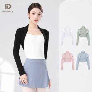 여성 발레 탑 발레 자켓 코트 댄스 가디건 모달 긴 소매 댄스 탑 여성 댄스 셔츠 댄스 용 어깨 걸이, 레오타드