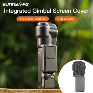 Sunnylife DJI Osmo 포켓 3 실리콘 보호 커버, 스크래치 방지 헤드 렌즈 스크린, 핸드헬드 짐벌 카메라 보호대 케이스
