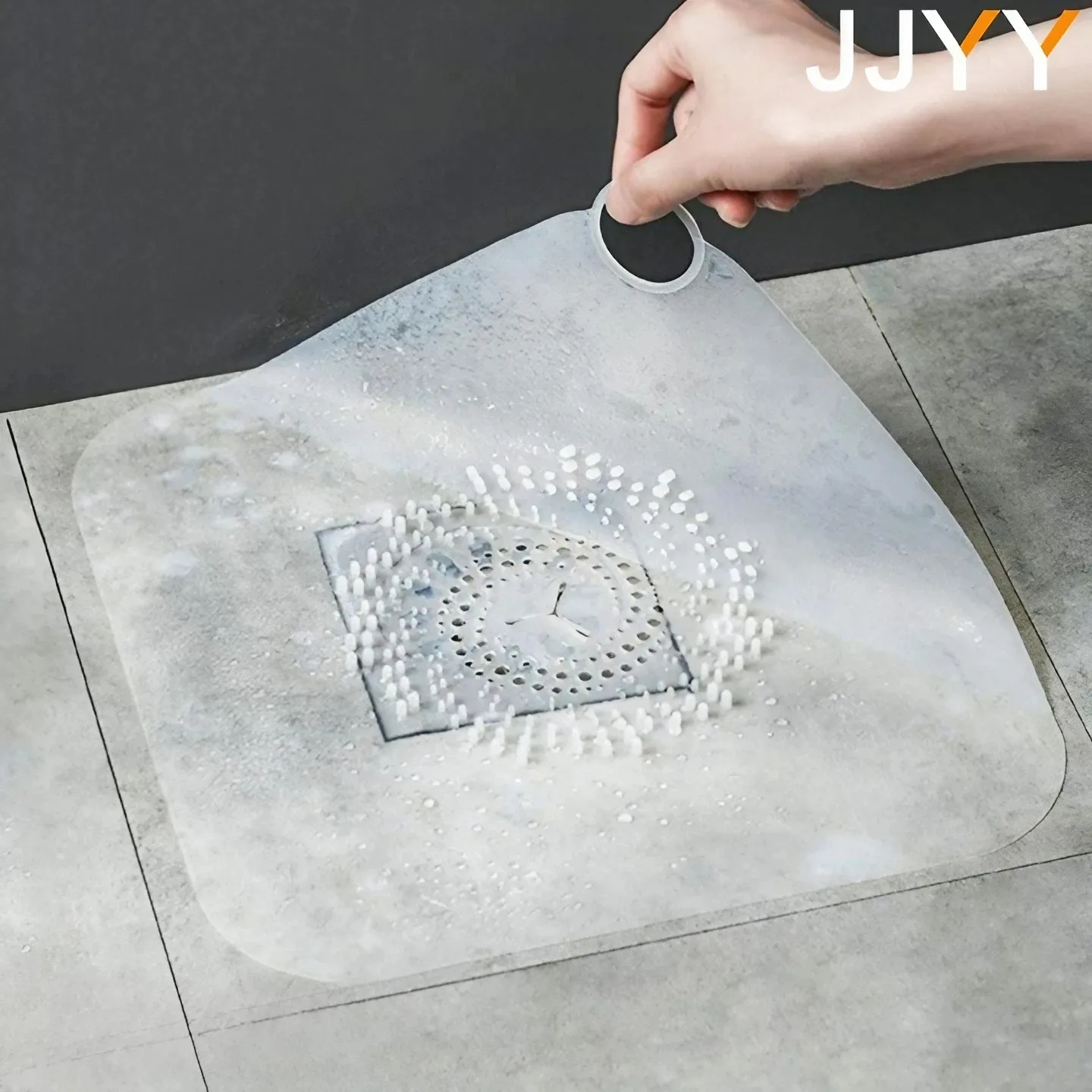 실리콘 막힘 방지 헤어 캐쳐 헤어 스토퍼 패드 샤워 바닥 배수구 커버 싱크대 거름망 필터 욕실 주방용 1개