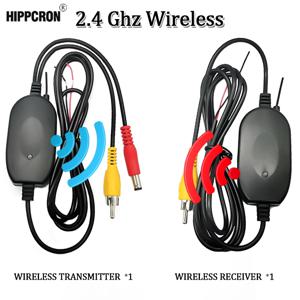 멀티미디어 모니터 Rearview 카메라에 대 한 2.4G 무선 자동차 후면보기 카메라 컬러 비디오 송신기 수신기 키트 12V