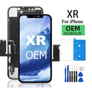 iPhone XR LCD 교체 용 iPhone XR LCD 디스플레이 터치 스크린 디지타이저 어셈블리 용 100% 우수한 OLED Pantalla