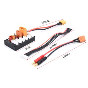 XT30 XT60 XT90 JST T 플러그 Skyrc B6 B6AC ISDT Q6 Lite HOTA D6 Pro ToolkitRC 충전기 용 2-6S 병렬 충전 보드