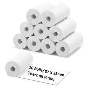 어린이용 10/20 리필 용지 카메라 인스턴트 인쇄 포토 프린터 어린이용 감열지 롤 인스턴트 카메라 리필 인쇄 용지