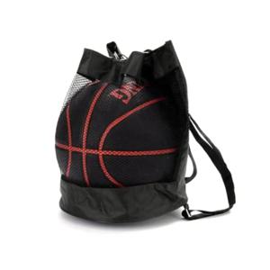 드로스트링 농구 배낭, 농구 상자, 그물 가방, 축구 보관 배낭, 야외 배구 보관 가방, 32 cm, 검정색