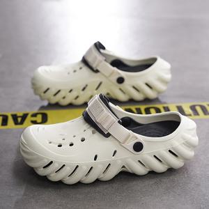 여름 신사복 유행 다목적 샌들 미끄럼 방지 및 내마모성 신발 두꺼운 밑창 부드러운 밑창 슬리퍼 통기성