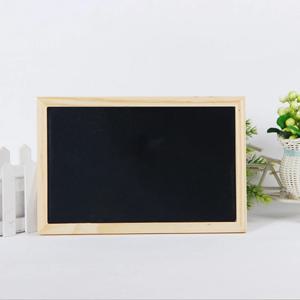 양면 칠판 나무 공예 나무 프레임, 작은 칠판 쓰기 메시지 보드, 홈 장식, DIY 목록