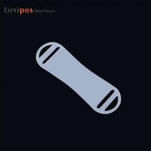 광학 프레임 슬립 온 라벨 베이스 안경 안경 슬라이드, 가격 태그 쥬얼리 소프트 스트립 라벨 플라스틱 홀더 마운트, 100 개