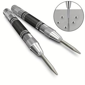 1PC 자동 센터 펀치 센터 홀 펀치 기계공 목수 도구 목재 프레스 덴트 마커 목공 도구 드릴 비트