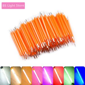 LED 필라멘트 따뜻한 화이트 핑크, 레드, 블루, 그린, 퍼플 에디슨 전구, DIY 홈 조명 광원, 38mm, 3V, 2200k, 10-900 개