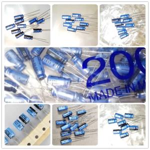 10개/세트 니치콘 오디오 KT 시리즈 오디오파일 커패시터 6.3V/10V/16V/25V/35V/50V 0.47uF/1uF/3.3uF~470uF 전해 커패시터