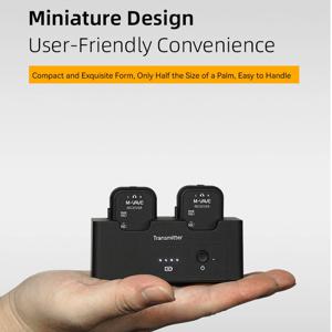 M-VAVE WP-12 2.4G 무선 이어폰 모니터 시스템 무선 시스템 송신기 수신기 기타 액세서리
