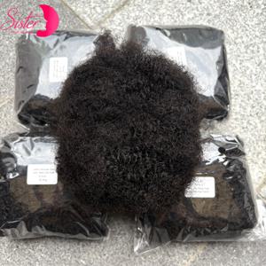 8인치 30g 팩 타이트 내추럴 아프로 킨키 벌크 인모 드레드락 붙임머리용 100% 인모 복구 붙임머리용 브레이드용
