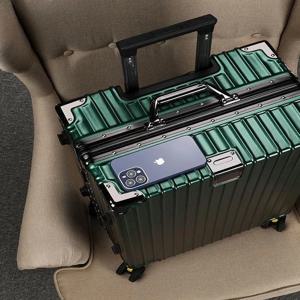 초경량 알루미늄 프레임 여행 가방 내구성 있는 올터레인 휠 28인치 남녀 공용 캐주얼 여행용