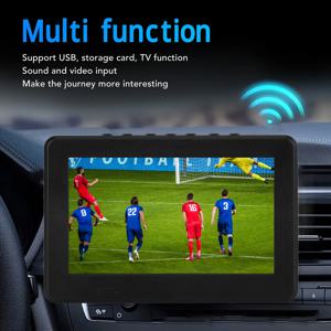 휴대용 LED 디지털 TV 휴대용 디지털 TV 7인치 ATSC USB 저장 카드 TV 기능 충전식 1080P LED 디지털 텔레비전