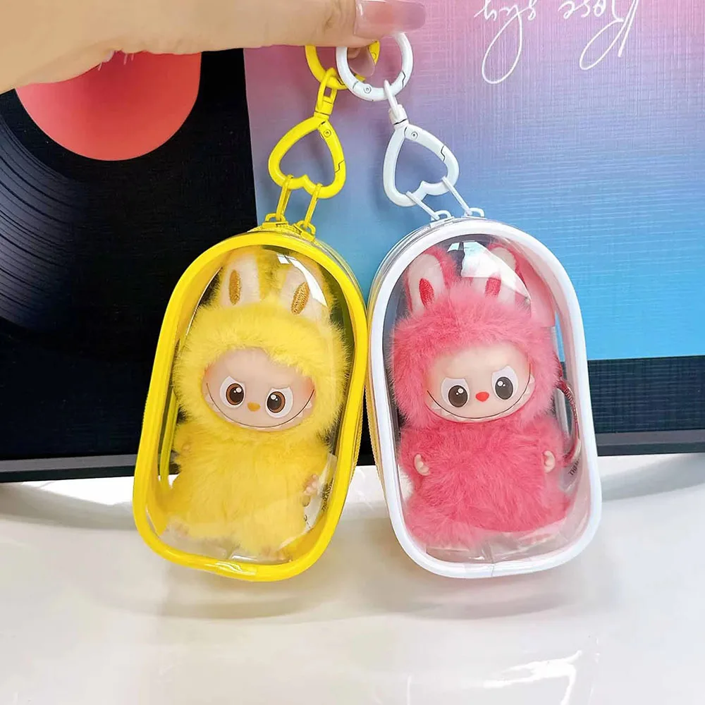 미니 라부부 컬러풀 프로텍터 케이스 오거나이저 박스 (라부부 4.0 더 몬스터즈 핀 포 러브 시리즈 아웃도어 디스플레이 백)