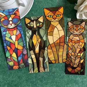 30PCS 우아한 고양이 책갈피 절묘한 독서 페이지 책 마킹 학생 크리 에이 티브 선물 장식 페이지 마킹 카드