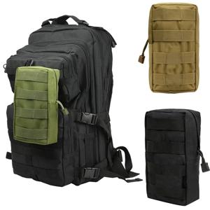 야외 MOLLE 수납 가방 EDC 파우치 나일론 다목적 팩 전술 유니버설 사냥 캠핑 가방 야외 스포츠 허리 가방