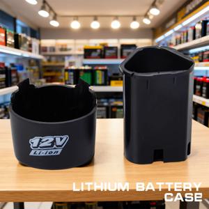 1Pc 12V 18650 리튬 배터리 케이스 나사 없는 리튬 드릴 충전식 배터리 케이스 플라스틱 케이스
