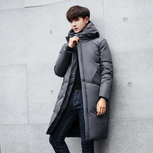 남성용 다운 패딩 재킷, 남성 파카 코트, 남성 패션 캐주얼 코트, 플러스 사이즈 S-5XL, 겨울 롱 재킷, 고품질