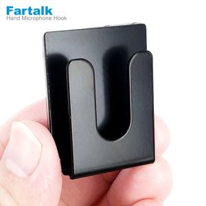 Motorola Kenwood YEASU TYT Hytera BAOFENG 자동차 라디오 워키 토키 용 범용 홀더 핸드 마이크 클립 후크