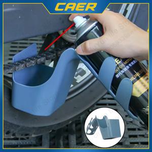 오토바이 자전거 체인 오일 저장 도구 상자, 체인 청소 오일 스플래시 방지 도구 에이전트, 폭넓게 사용되는 체인 오일 안티 스프레이 도구