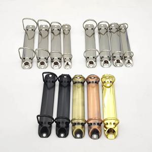 15-25mm 2 홀 노트북 바인더 O & D 링 금속 바인더 골드 슬리버 파일 폴더 스크랩북 사무용품 용 나선형 바인딩 클립