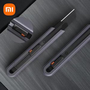 새로운 Xiaomi Jimihome 0.79 인치 스트레치 유틸리티 나이프 종이 커터 탄소강 블레이드 안전 잠금 장치가있는 포켓 나이프 포켓 도구