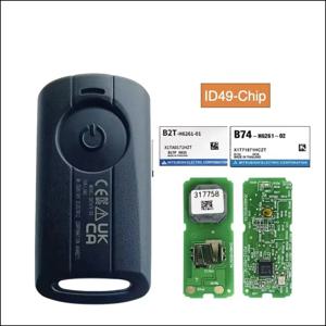 선샤인 자동차 키 원격 제어 키 Yamaha NVX155 XMAX XMAX300 QBIX AEROX JAUNS 오토바이 Scooter315mhz/433.92MHz ID49