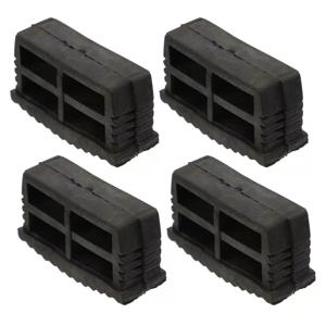 4pcs 미끄럼 방지 사다리 피트 고무 패드 발 커버 가구 매트 다리 의자 보호대 커버 액세서리 바닥 단계 캡