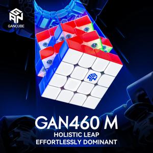 [JudyCube] GAN 460 M V2 UV 4x4 마그네틱 스피드 큐브 스티커리스 전문가용 피젯 토이 GAN 460M SP 큐보 마지코 퍼즐