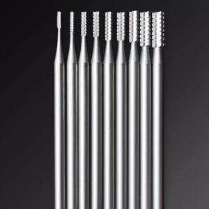 보석 조각 용 6 개/대 HSS 강철 버 금속 드릴 조각 연삭 비트 2.35mm 생크 쥬얼리 도구