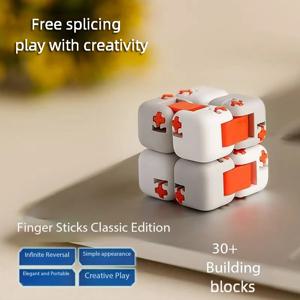 Xiaomi Mitu 다채로운 Fidget Cube Spinner SevenSurprise 손가락 끝 빌딩 블록 벽돌 장난감 퍼즐 조립 새로운 감압